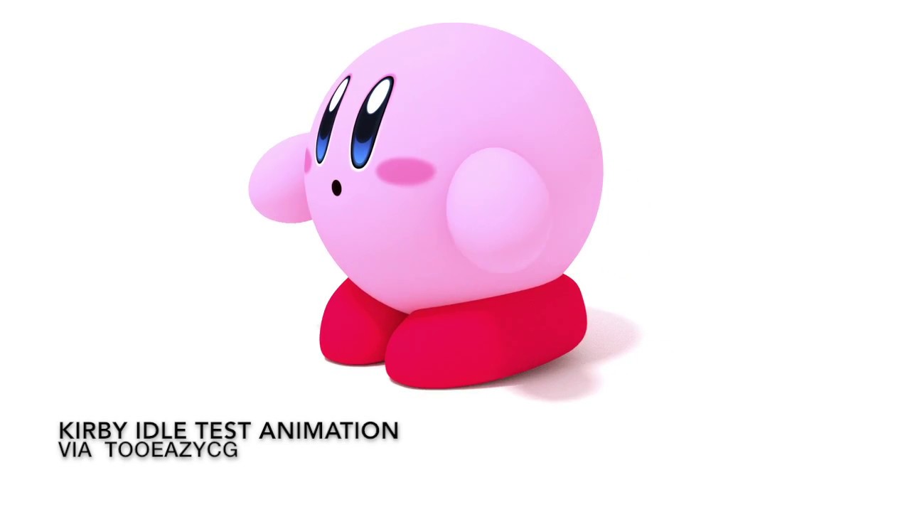 kirby idle animation test