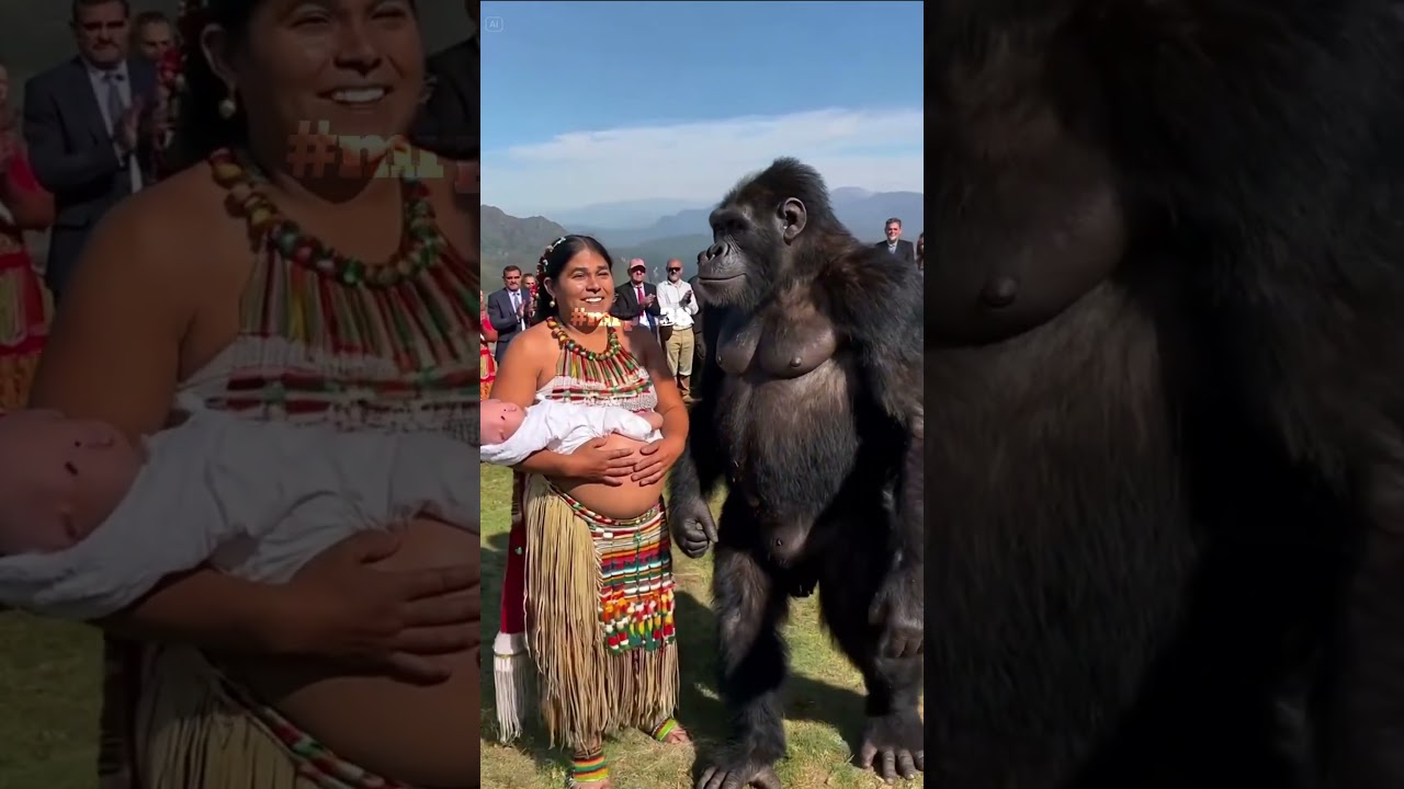 When Gorillas Are Special Guests at the Ceremony 
