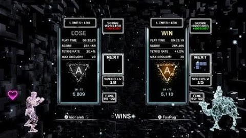 Tetris® Effect: Connected - Classic vs Kicnaleb (Had me sweating)