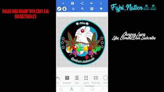 Cara Membuat Logo Di Pixellab Mudah Bangetfajrination09