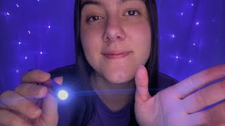 ASMR Follow The Light For Sleep 🔦 (lofi, light triggers, loop, mouth sounds)