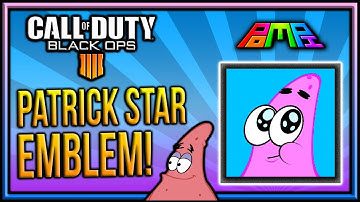 PATRICK STAR EMBLEM: COD BO4 Patrick Star Emblem Tutorial! Bo4 Emblem Tutorials! PomPi