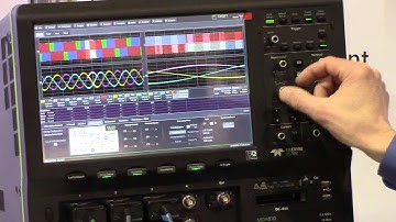 Teledyne LeCroy demonstrates their motor drive analyzer at APEC 2015