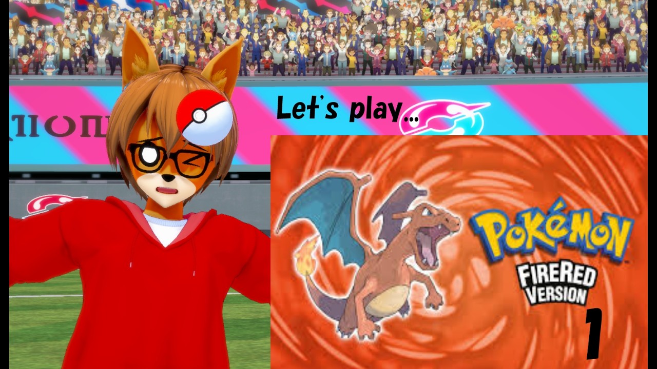 Let's Play Pokemon FireRed Part 1: Off To Viridian City!