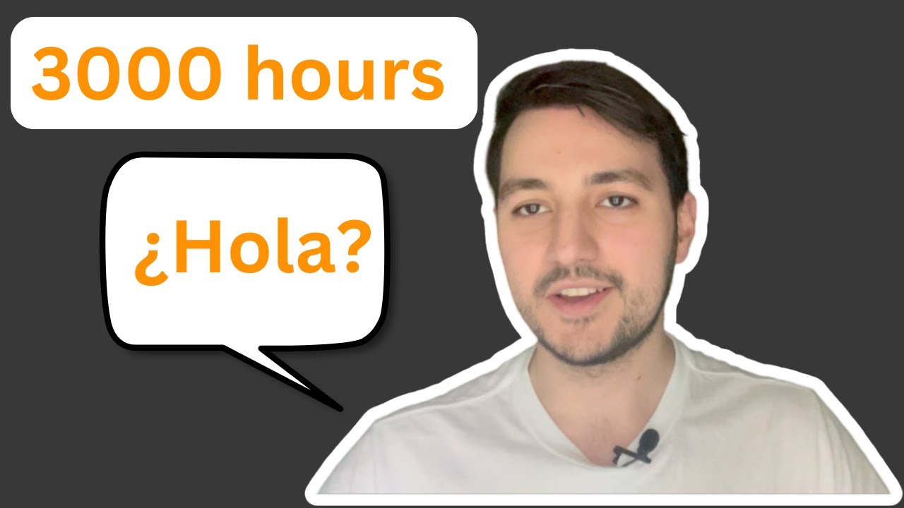 How I feel after 3k hours of Comprehensible Input in Spanish - YouTube