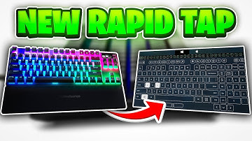 The Steelseries Apex Pro Got x10 Better ✅ (New Rapid Tap Setting)