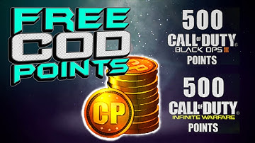FREE 500 COD POINTS FOR: Call of Duty Black Ops III & Infinite Warfare