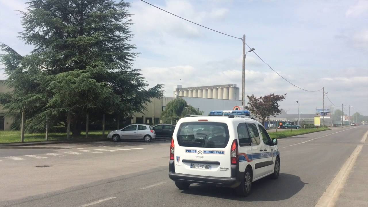 Incendie à l'usine PAPREC à Pont-Sainte-Maxence