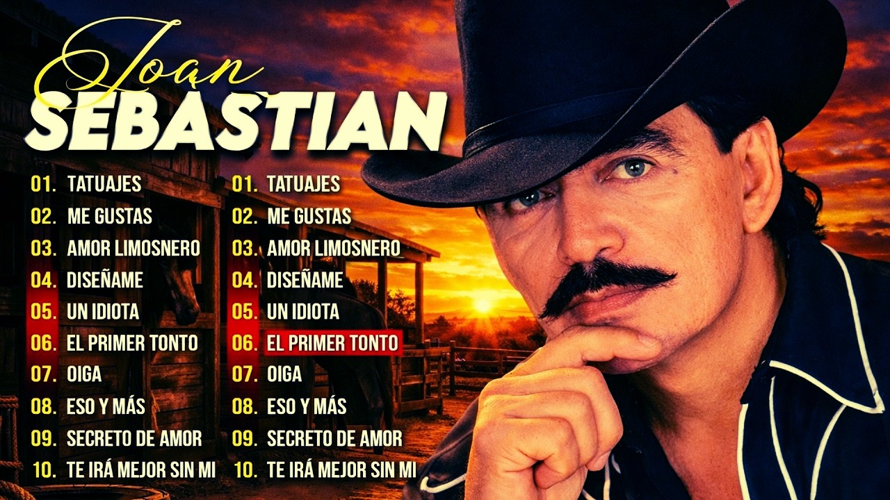 JOAN SEBASTIAN SUS GRANDES CANCIONES - JOAN SEBASTIAN 30 GRANDES ÉXITOS MIX ROMANTICAS DEL RECUERDO