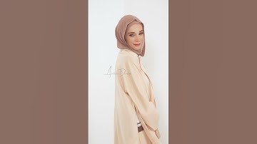How to wear Neck-Covering Jersey Bonnet with Chiffon Hood | B-95