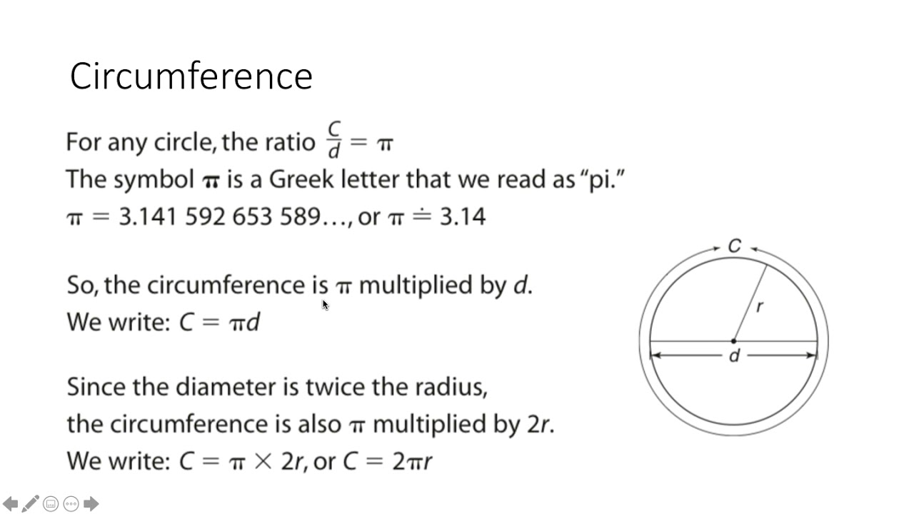circumference - YouTube