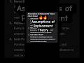 Assumptions of Replacement Theory | Operations Research | OR Simplified |BCom BBA #shorts