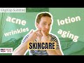 No vas a creer lo que uso para cuidar mi piel (inglés simple) | Profe Kyle