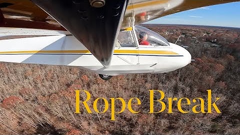 SGS 2-33B: Simulated Rope Break