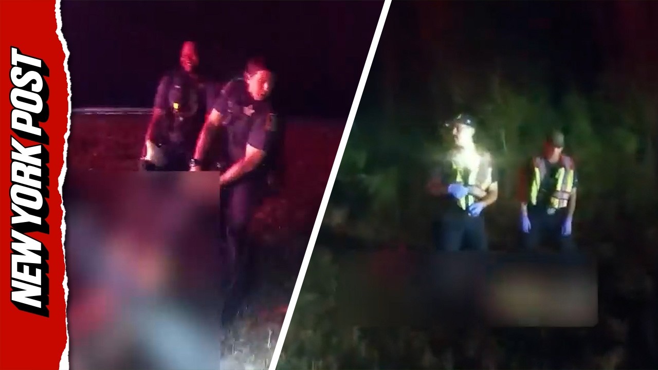 Dramatic Moment Deputies Save Man From Burning Car - YouTube
