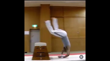 Working dive rolls #martialarts #martialartist #blackbelt #action #breakfalls #stunts #movies