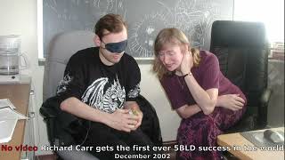 History of 5x5 Blindfolded World Records