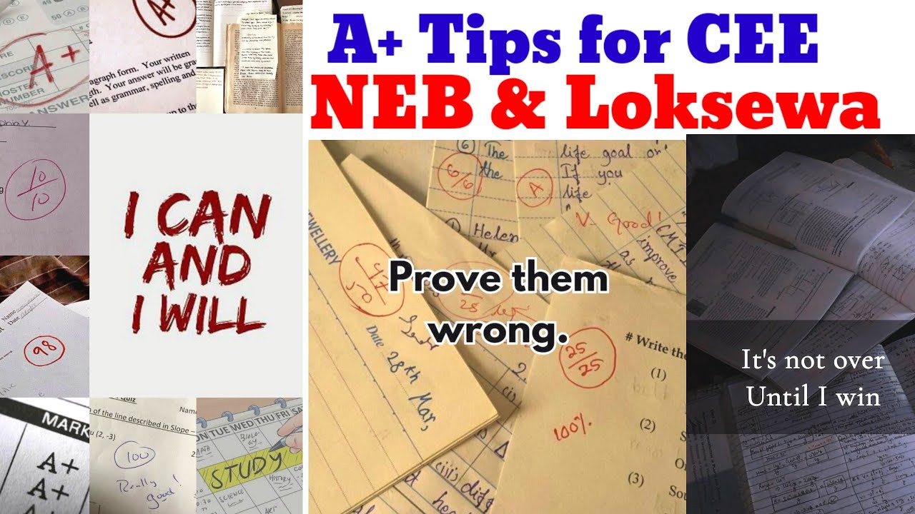 tips for competitive exam loksewa and cee entrance exam in nepal