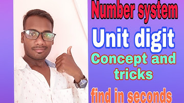 Easy way of finding unit digit? - Common topic in Bank exam,Math tricks