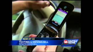 Texting and driving bill