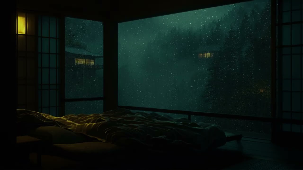 8 Hours Rain Sounds for Sleeping 🌙 Continuous Rain Noise for Overnight Rest (No Ads)