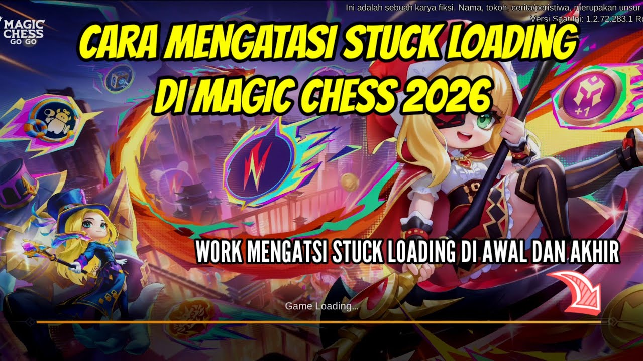 CARA MENGATASI MCGG STUCK LOADING | MAGIC CHESS STUCK DI LOADING - YouTube