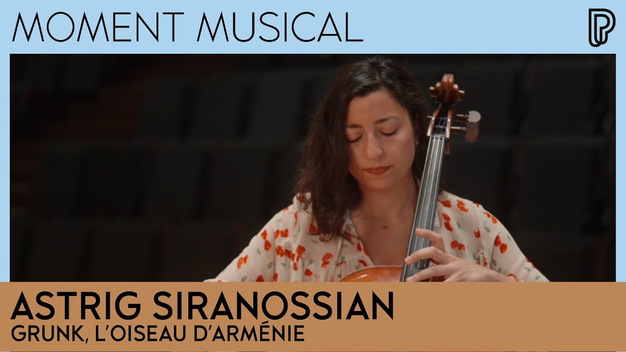 Astrig Siranossian interprète Grunk, l'oiseau d'Arménie | Moment ...