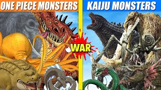 One Piece Monsters vs Kaiju Monsters Turf War | SPORE