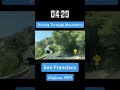 Driving through Mountains ⛰ of San Francisco California US - Thriller - Travel Shorts