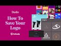 How to Save Your Logo | GoDaddy Studio