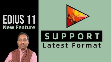 Edius 11 Support Latest Format | Video Editing Tutorial In Hindi #edius11 #videoediting