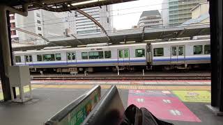 大阪環状線323系普通外回り西九条、大阪方面行き　天王寺到着！