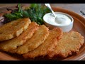 Картофельные драники(рецепт в конце видео)/Potato pancakes(recipe at the end of the video)✍️