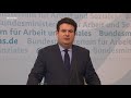 Arbeitsminister Hubertus Heil zur aktuellen Corona-Situation