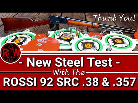New Range Steel With The Rossi 92 .38/.357 Range Day