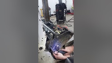 Easiest way to get bushings out of a Bobcat without special tools