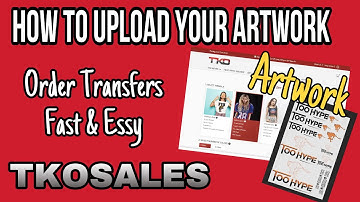 How to Upload Your ArtWork For TKO SALES |Placing an Order for Digital Screen Transfers