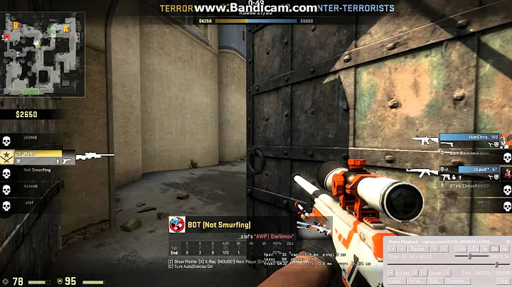 1v5 ACE as BOT Wally