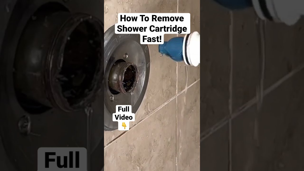 How To Change Remove A Shower Faucet Cartridge Repair Delta Tub Valve Shorts