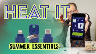 Heat It, an innovative tech gadget that can really help with that itch caused by bug bites 🦟