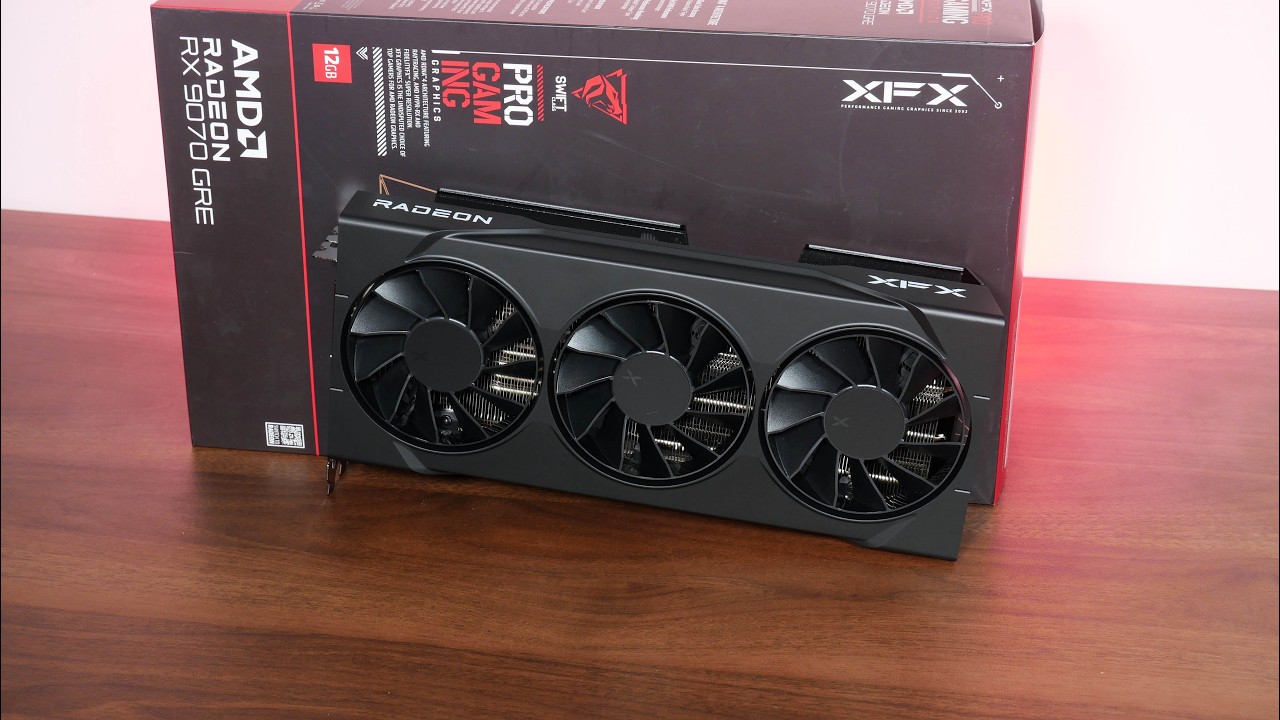 aru☆ページ Review: XFX Swift Radeon RX 9070 GRE Triple Fan Gaming Edition