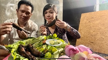 Lần đầu trãi nghiệm món cá lóc nướng trui lá sen non cùng thành viên mới !