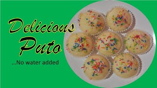 Delicious Puto... No water added || Good Quarantine Merienda for All || Easy Recipe for Beginners screenshot 3