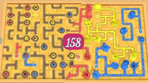 Water Connect Puzzle Game Level - 158 Walkthrough Android Gameplay | Puzzle Games