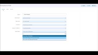 Planning Resources Training   CrossConcept Continuum PSA