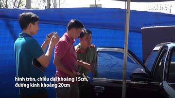 Ô tô của một cán bộ Kiểm lâm Bình Phước nghi bị đặt mìn tự chế