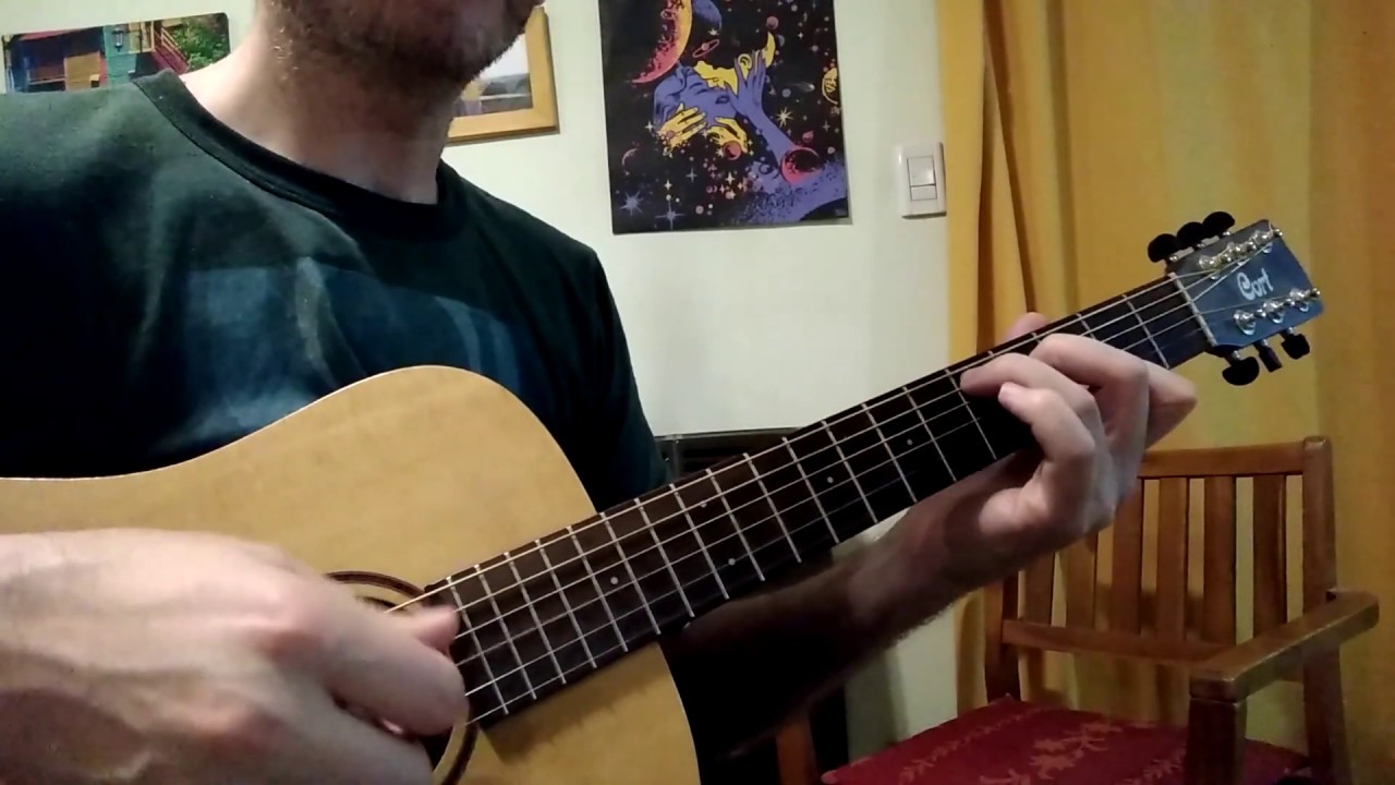 Tutorial El tiempo esta después - Acordes como tocar - Cabrera vers  Drexler. Fran Pole - YouTube