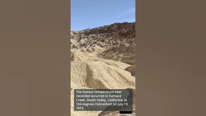 Facts about hottest temperature ever recorded #facts #shorts