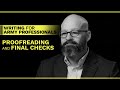 Ep 14. Professional Writing Series | Proofreading and Final Checks