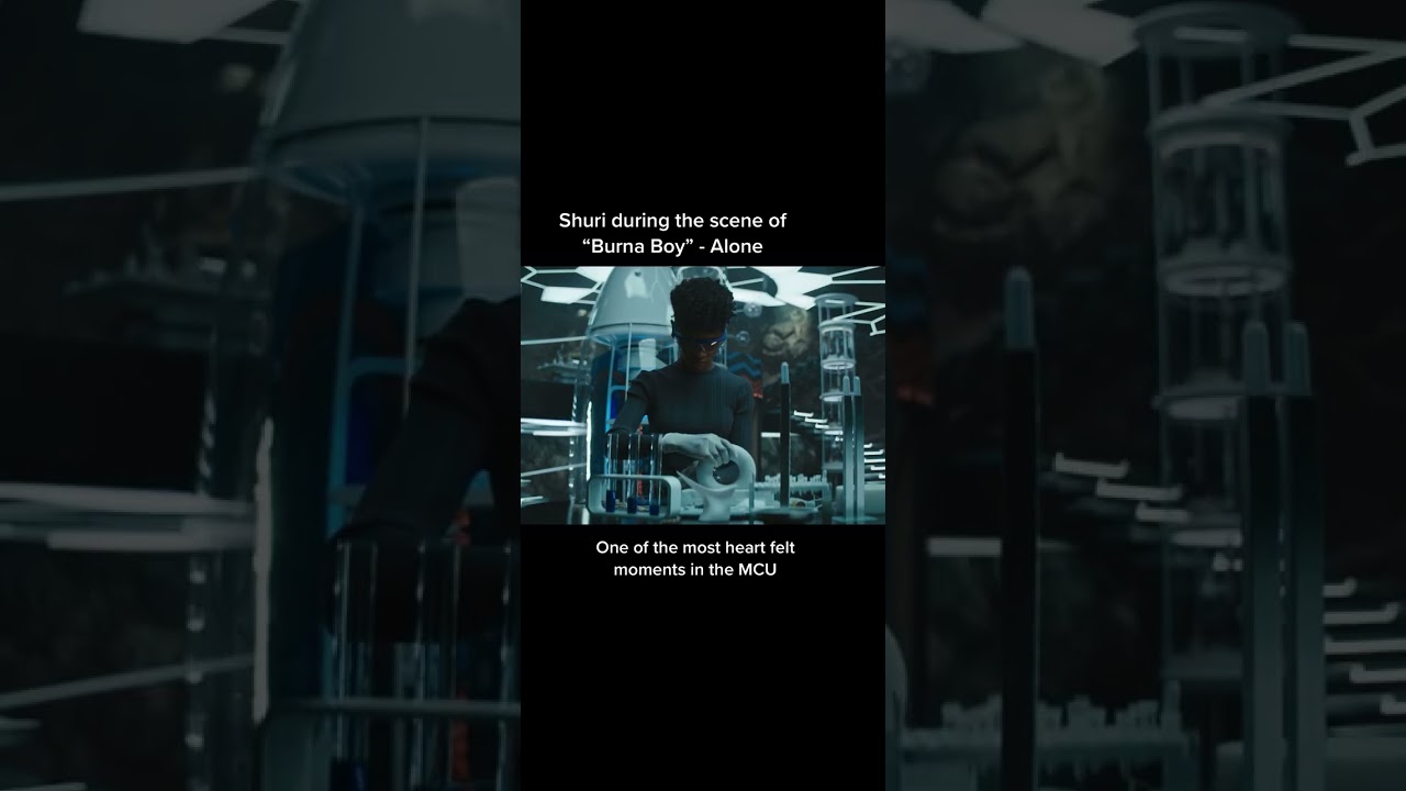 black panther  shuri creates  herb 